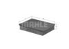 KNECHT LX 82 Air Filter